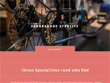 Tablet Screenshot of fahrradhofsteglitz.de